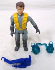 Vintage Kenner Real Ghostbusters Fright Features Peter Venkman Complete Figure