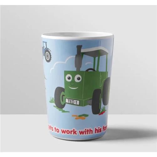 Tractor Ted Machines Melamine Beaker