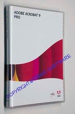 Adobe Acrobat  9 Pro Windows deutsch DVD   - MwSt