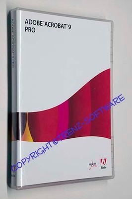 Adobe Acrobat  9 Pro Windows deutsch DVD   - MwSt