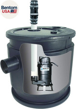 401446P 3/4HP Complete Sewage Grinder Pump System