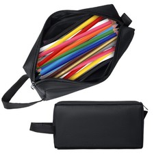 Reaeon Pencil Case, Large Capacity Pencil Pouch, Stationery Organizer Bag for