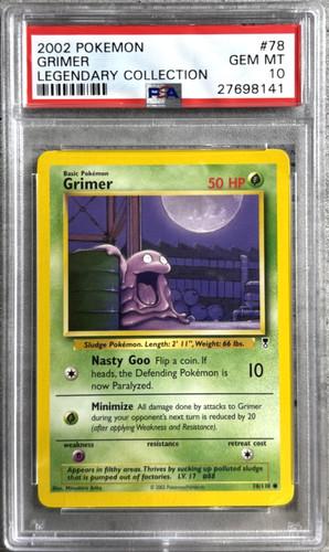 Grimer graded PSA 10 for sale on eBay