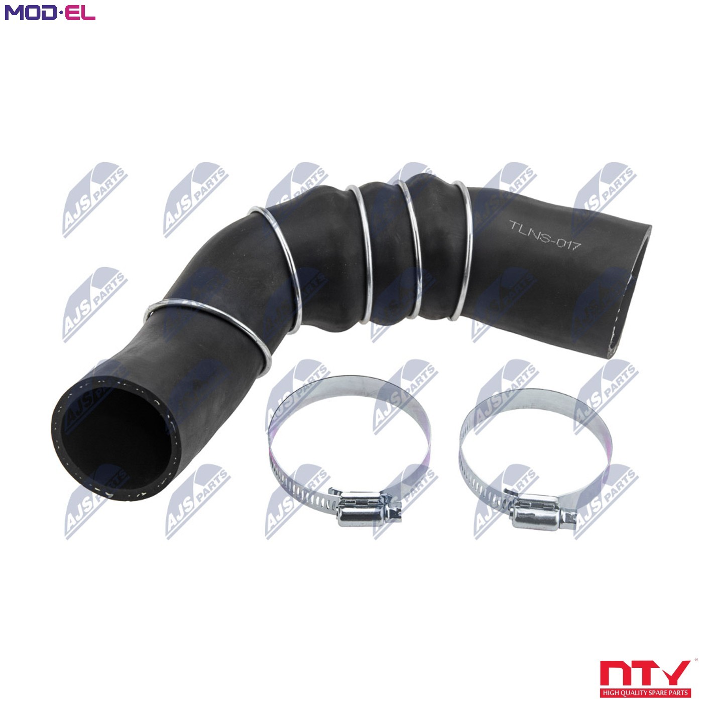 CHARGE AIR HOSE GPP-NS-017 FOR NISSAN QASHQAI/+2 M1D 2.0L M9R 2.0L 4cyl