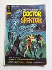 Dr. Spektor #4 Fine Gold Key Comics 1973 Séance