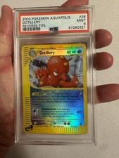 2003 Pokemon Octillery Reverse Holo Rare E Reader Aquapolis 26/147 - PSA 9 Mint! on eBay