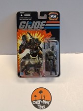 GI Joe Variant Snake Eyes Black Timber Sealed 25th Anniversary ARAH