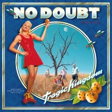 NO DOUBT Tragic Kingdom BANNER 2x2 Ft Fabric Poster Tapestry Flag album cover