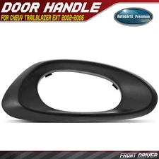 Front Driver Interior Door Handle Bezel Texture Black for Chevy Trailblazer EXT