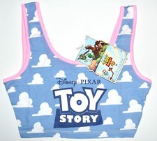 Primark Toy Story 4 Disney Pixar Tie Crop Top Tee Ladies Womens UK Size 6 to 16