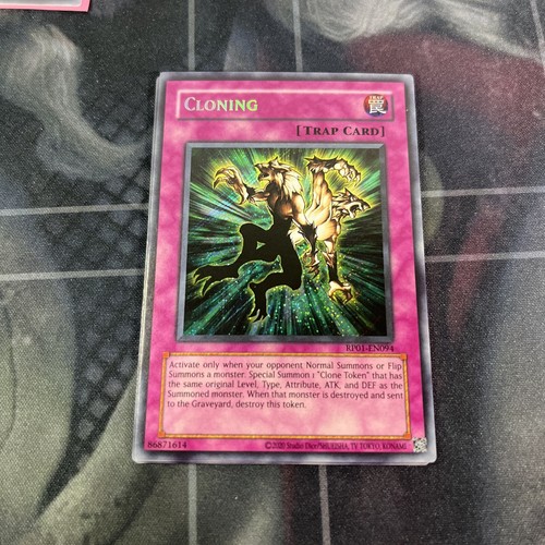 YuGiOh Cloning RP01EN094 2024 Secret Rare Reprint eBay