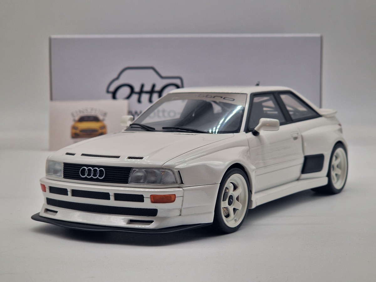 Audi 80 Coupé B4 – Ottomobile 1/18 – Blanche 2021 – Prior Design – Neuve