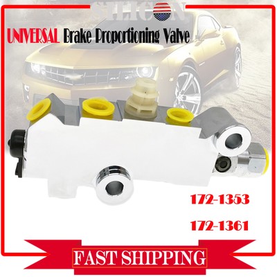 For GM Disc Drum Aluminum Combination Proportioning Valve Disc Drum Chevy Ford