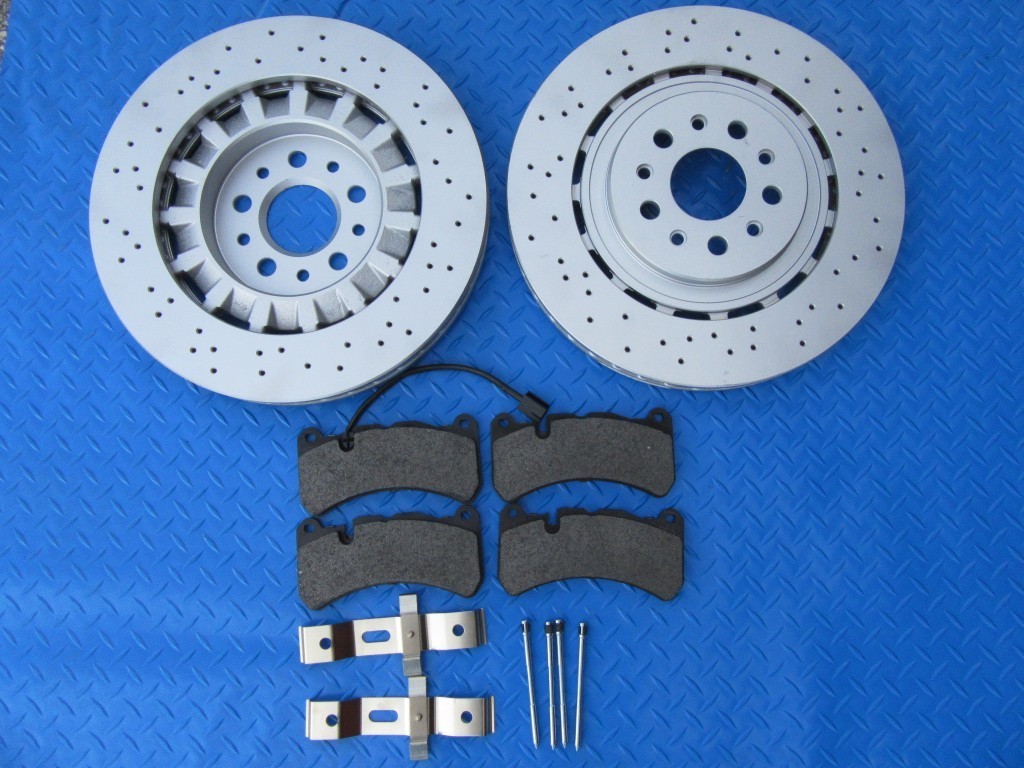 Maserati Ghibli Sq4 Quattroporte Awd front rotors brake pads #4279