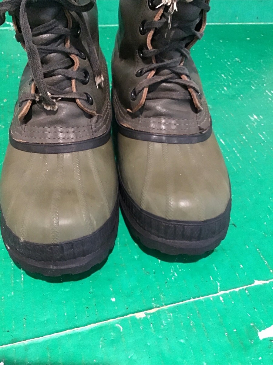 Sorel Kaufman Leather Lace Up Snow Boots With Liner Made In Canada Men’s Size 8 Sorel Kaufman Boots - Etsy main image 2