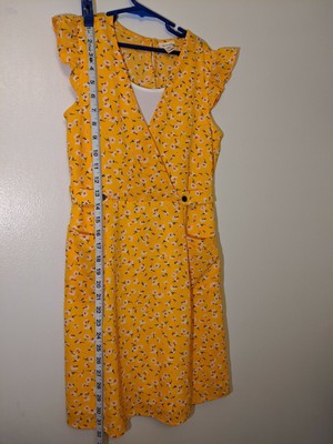 monteau yellow dress