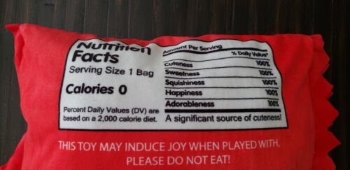 Sour Gummi Gummy Worms Wafer Bars Chocolate Plush Pillow 12" Candy Toy Gift LOT - Picture 9 of 10