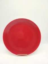 Threshold "Cambridge Red" 10 3/4 Inch Dinner Plate - Mint Condition 