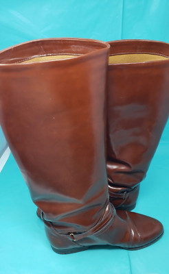ROBERTO VIANNI for Neiman Marcus Women's Leather Boots Size 8 Made in ITALY