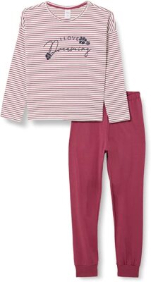 S.Oliver Jungen Pyjama Set - 100% Baumwolle Mit Burger-Motiv, Bequemer Zweiteiler Kurz