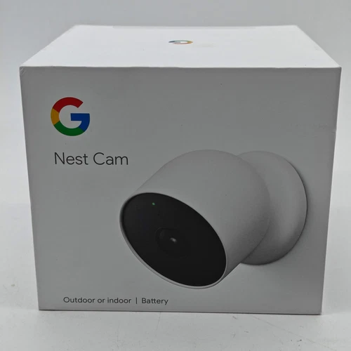 New Google Nest Cam Indoor Outdoor Camera White G3AL9