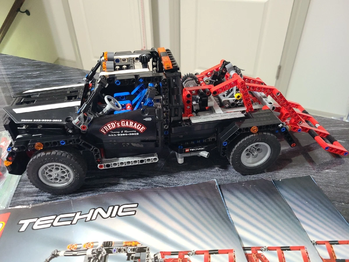 Technic 9395 Pick-Up Tow Truck Fred&#039;s W/instructions | eBay