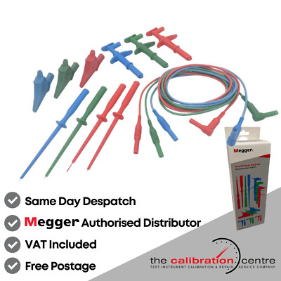 Megger 1014-292 MFT Ersatz 3 Draht Pro-Kit Messleitung Set-MFT-X1 & MFT17xx