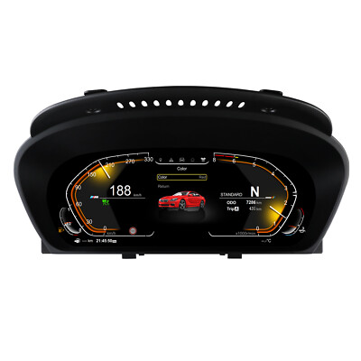 12.3'' Nachrüstun Digital Tacho Kombiinstrument cluster für BMW X5 X6 E70 5er E60