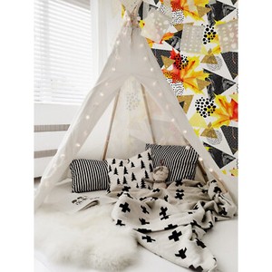Geometric Autumn Triangles Colorful Abstract removable ...