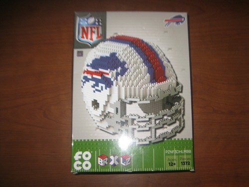 BRXLZ NFL Team Helmet 3-D Construction 