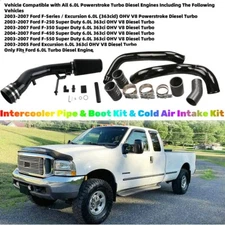 Intercooler Pipe&Cold Air Intake Kit For 03-07 Ford F250 F350 F450 6.0L Diesel