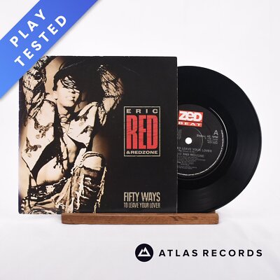 Eric Red & Redzone - Fifty Ways To Leave Your Lover - 7'' Vinyl Schallplatte - Sehr guter Zustand +/VG +