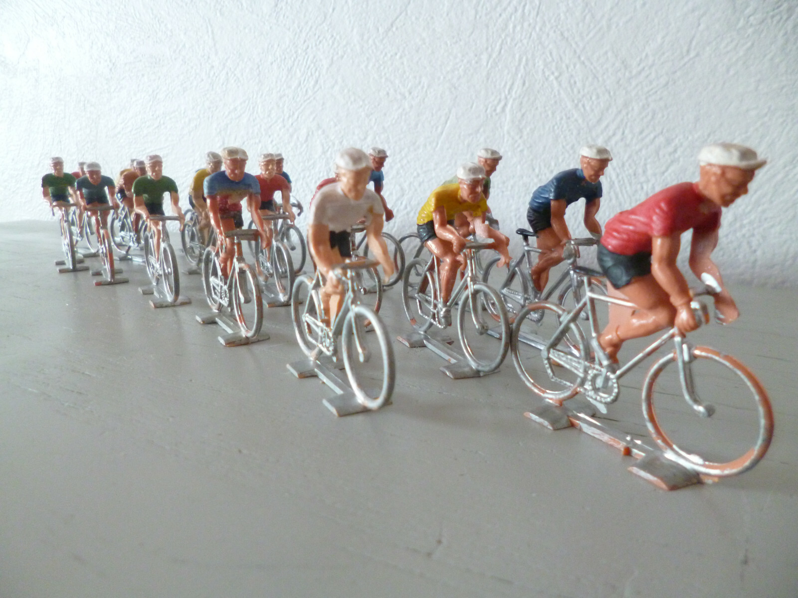 Norev France 1/43 - Team 3 Cyclists Nostalgia France Tour de France