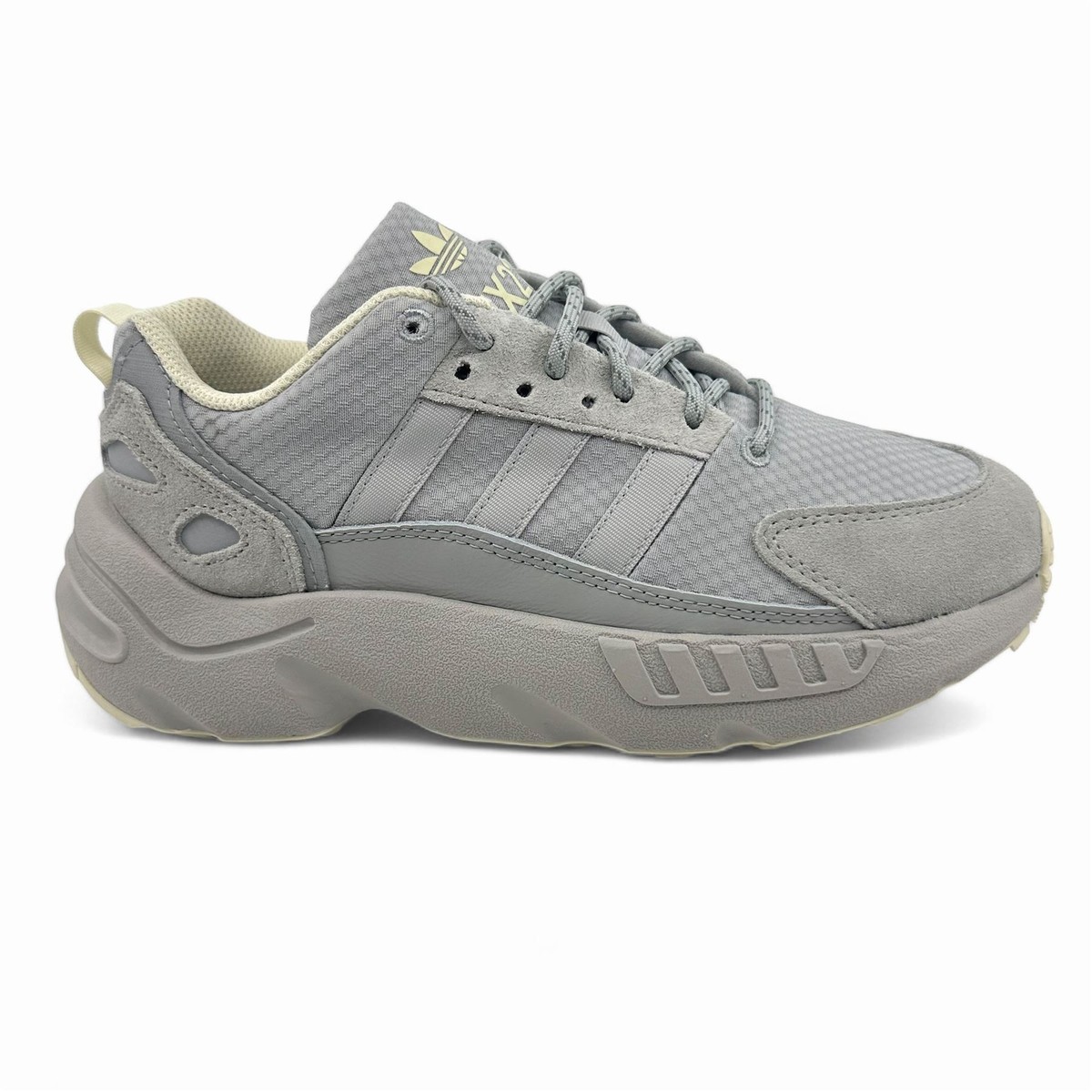 ★人気★【adidas】★HAND 2.0★22-30cm★GRAY ONE/LIGHT★ Adidas ZX 22 Grey Cream White Kids Size 6 Athletic Sneaker