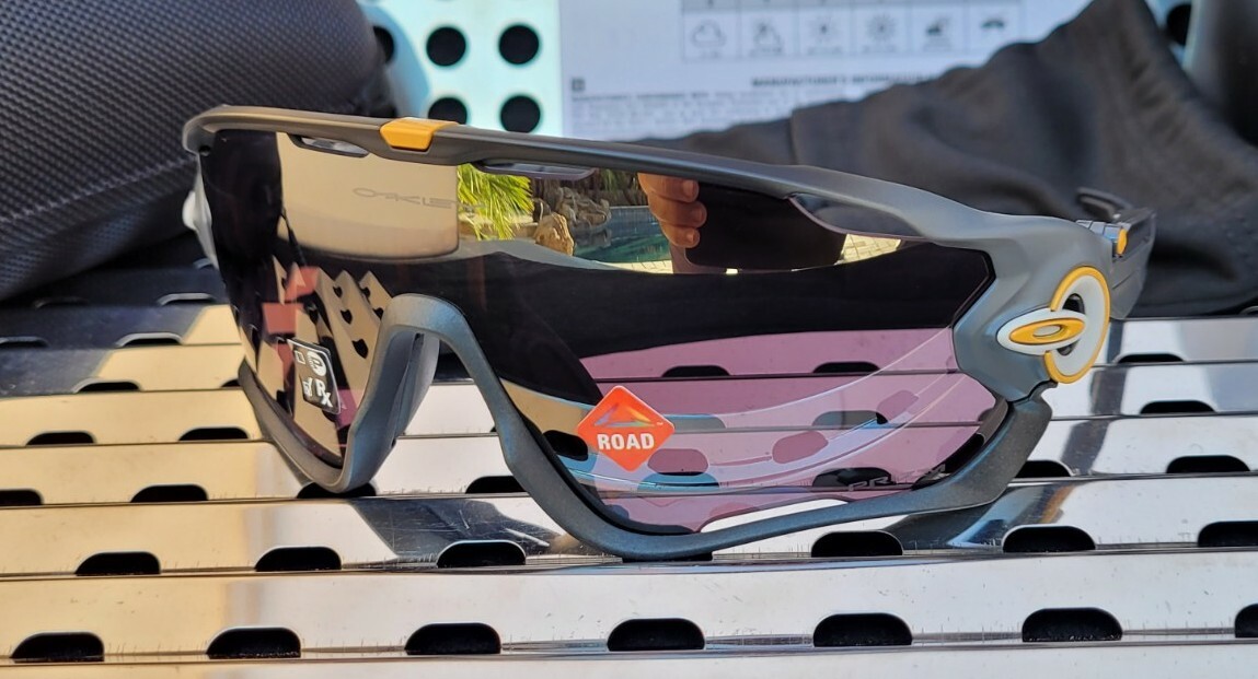 New Oakley JAWBREAKER 9290-6331 Sunglasses Black-Grey Fade w New Oakley JAWBREAKER 9290-6331 Sunglasses Black-Grey Fade w