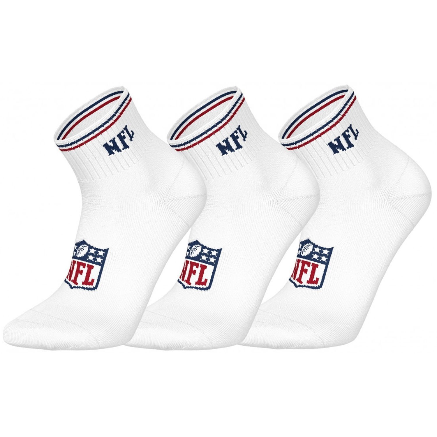 Комплект из 3-х частей с логотипом NFL Unisex Quarter Socken - SHIELD