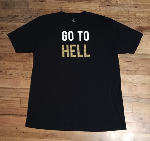 T-shirt Gordon Ramsay Go To Hells Kitchen nuova senza etichette promo TV ristorante cibo - Foto 2 di 7