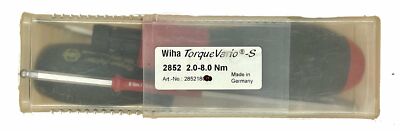 1 x WIHA Drehmoment-Schraubendreher TorqueVario -S 2852 2.0-8.0 Nm