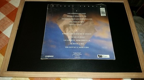 Michel Fugain Un Café Et L'Addition Vinyl LP 1989 VG+ - Picture 2 of 2
