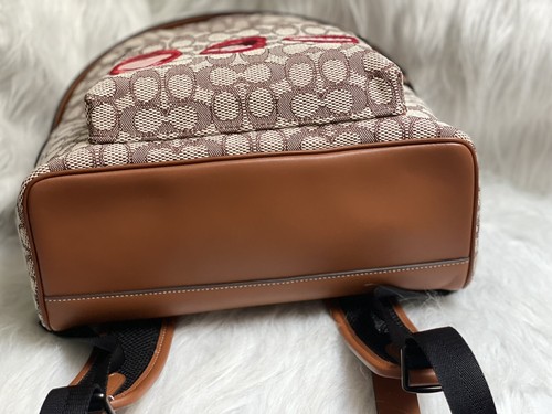 Mochila charter Coach X Tom Wesselmann textil de firma Jacquard CA325 - Imagen 8 de 11