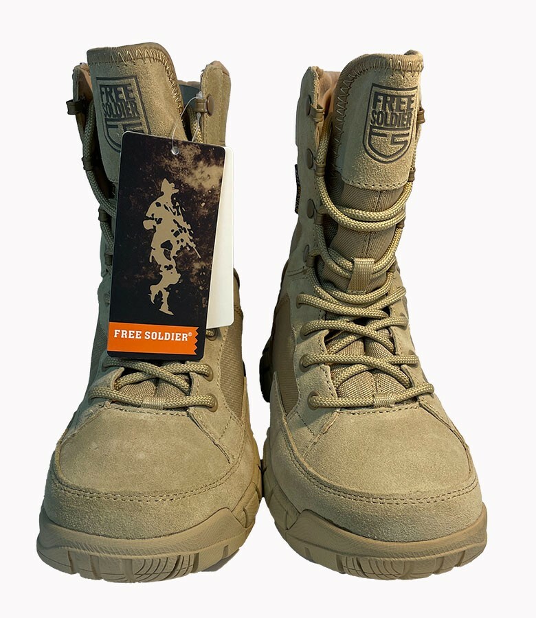 FREE SOLDIER Men's Tactical Boots 8 