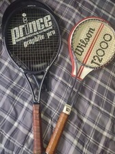 Vtg Tennis Racket Set