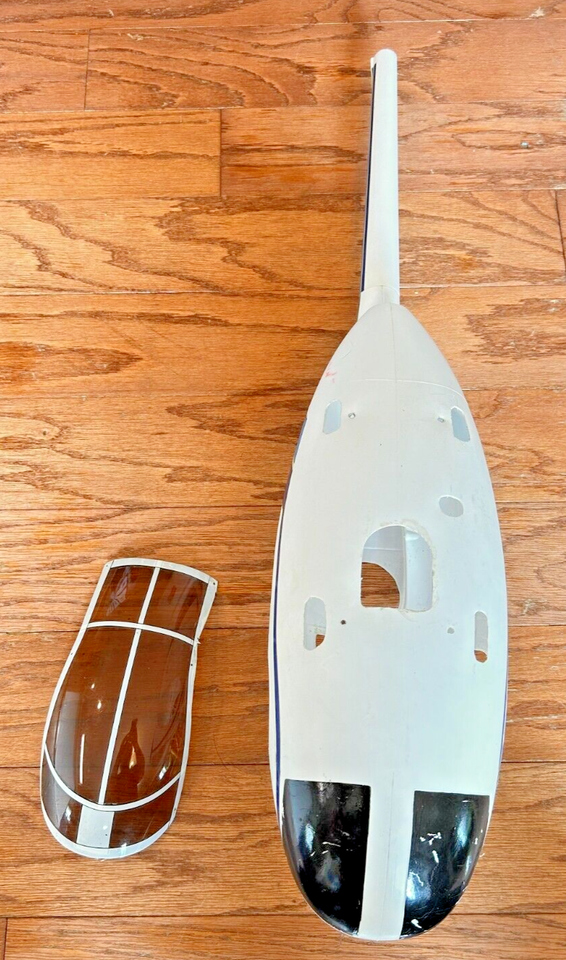 Hughes 500 RC helicopter fuselage by "Kyosho" 550MM/30 size "used" eBay