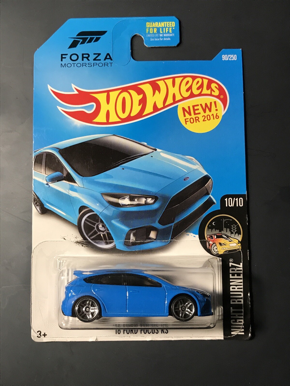 hot wheels ford focus rs blue