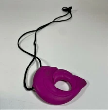 Lil' Jumbl Baby Teething Pendant - Red