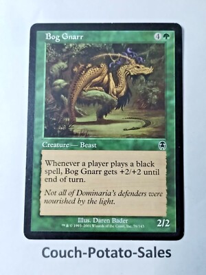 MTG Bog Gnarr Apocalypse 76/143 Regular Common - Uncirculated | eBay