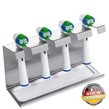 4er Edelstahl Aufsteckbürsten-Halter passend...