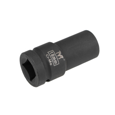 3/4 Inch Drive by 18mm Deep Impact Socket 6-Point Cr-Mo Alloy Steel Metric