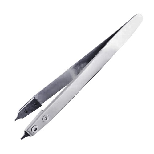 Metal 7825 V Type Watch Spring Bar Tweezers for Watch Repair Tweezer