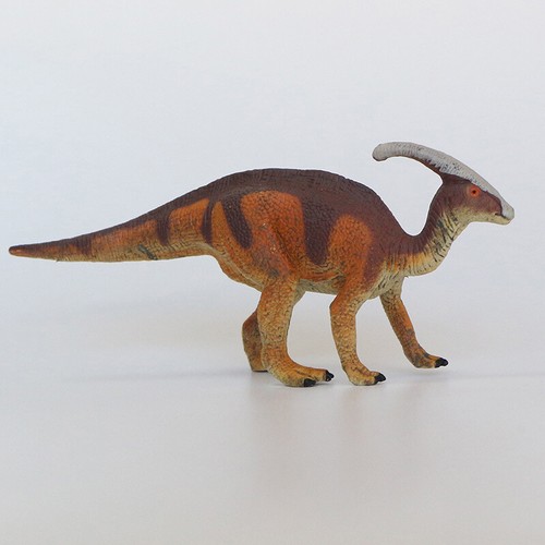 Jurassic Realistic Parasaurolophus Dinosaur Figure Model For Kids Dino Toy Gift - Picture 2 of 3
